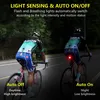 Smart Fahrrad Rücklicht: Auto On/Off hintere Fahrrad Produktbild-Vorschau 4