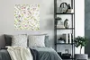 MuchoWow® Poster Ein weißes und rosafarbenes Blumendesign Produktbild-Vorschau 4