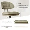 Hawthyhome Barhocker 2er Set Ergonomische Gepolsterte Produktbild-Vorschau 5