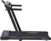 A side view of a black Christopeit TM 2400S treadmill against a white background. Produktbild-Vorschau