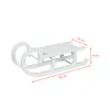 Holz Deko Schlitten klein weiß - 30 cm x 10 cm - Produktbild-Vorschau 2