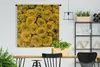 MuchoWow® Wandteppich Wandbehang Rosen - Gelb - Produktbild-Vorschau 2
