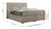 Boxspringbett 160x200, Bett 160x200 mit Matratze und Produktbild-Vorschau 6