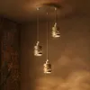 MasterLED Pendelleuchte Elen E27 3-flammig Beige-Gold rund Produktbild-Vorschau 9