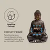 blumfeldt Dharma - Fontaine de jardin solaire décorative, Voir les images du produit 6