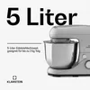 Klarstein Knetmaschine Küchenmaschine zum Backen, 1300W Produktbild-Vorschau 4