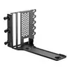 A black metal bracket for mounting a graphics card vertically. Podgląd zdjęcia produktu