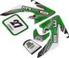 Aufkleber Set X - Grün Pit Bike Dirt Bike HMParts Produktbild-Vorschau 2