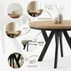 Table ronde à rallonge DEKORI pour salle à manger, PERO Voir les images du produit 6