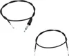 Bowdenzug Set schwarz für Hercules KX 5 / RX 9 / Ultra 80 Produktbild-Vorschau 1