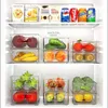Kühlschrank Organizer 6er Set, Durchsichtig Stapelbare Produktbild-Vorschau 4