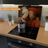 Wallario Herdabdeckplatte aus Glas, Größe 60 x 52 cm Produktbild-Vorschau 3