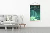 MuchoWow® Textilposter Illustration des Nordlichts in Produktbild-Vorschau 3