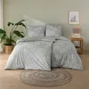 Estella Mako Interlock Jersey Bettwäsche Anja khaki 155x220 Produktbild-Vorschau 6