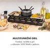 Klarstein Fonduelette XL, raclette gril 3v1, 1650 W, pro 12 Náhled obrázku produktu 2