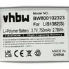 vhbw Akku kompatibel mit Sony Portable Reader PRS-300BC, Produktbild-Vorschau 5