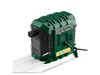 The back of a green and black woodworking lathe is shown on a white background. Produktbild-Vorschau