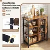 Komoda COSTWAY z drewna, szafka kuchenna z drzwiami, Podgląd zdjęcia produktu 5