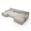 FurMeb24 ECKSOFA LAVANO U-form 348 x 188 cm CREMEFARBEN - Produktbild-Vorschau 6