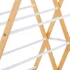 Relaxdays Wäscheständer, klappbar, 12 Stangen, HxBxT: 93 x Produktbild-Vorschau 7