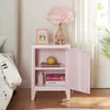Nachtschrank ‘Inari’ mit Türgriff links Stahl 57 x 40 x 30 Produktbild-Vorschau 2