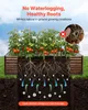 SucceBuy Hochbeet aus Metall 240x120x62 cm, rechteckiges Produktbild-Vorschau 4