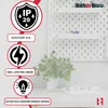 KOTARBAU® Multiprise escamotable 3x Aluminium Rallonge de Voir les images du produit 5