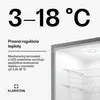 Klarstein Chladnička, mini chladnička so sklenenými Náhľad obrázku produktu 4