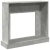 A concrete-effect fireplace surround. Podgląd zdjęcia produktu