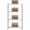 Expondo Royal Catering Edelstahlregal - 100 x 40 x 180 cm - Produktbild-Vorschau 7