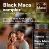 Maca Kapseln schwarz 20:1 Extrakt mit L-Arginin und Zink Produktbild-Vorschau 2