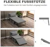 HOMCOM 4-in-1 Klappbett Sessel Ottomane Liege 5-Stufen Produktbild-Vorschau 6