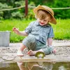 Relaxdays – figurka ogrodowa przedstawiająca żabę, odporna Podgląd zdjęcia produktu 3
