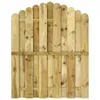 vidaXL Porte de jardin Bois de pin imprégné 100x125 cm Voir les images du produit 2