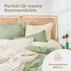 Blumtal Musselin Bettwäsche 135x200 cm - Bettbezug 135 x Produktbild-Vorschau 3