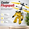 Fliegender Roboter mit Sensorsteuerung – gelb -Interaktives Produktbild-Vorschau 3