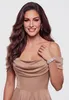 LARICA Kleid elegantes Design festlich LA-OM-DLR452 beige M Produktbild-Vorschau 3