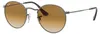 Okrągły podwójny mostek Ray-Ban RB3647N 001 Rozmiar: 51 Podgląd zdjęcia produktu 1