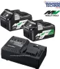 Hikoki Hitachi Booster Pack Multi Volt UC18YSL3WEZ 2 Akkus Produktbild-Vorschau 3