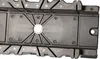 A close-up view of a black plastic miter box. Produktbild-Vorschau