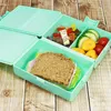 com-four® Brotdose mit Deckel im Vintage Stil - Lunchbox Produktbild-Vorschau 2