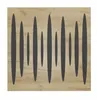 A flat lay of acoustic bass traps on a light wood-grain background. Náhľad obrázku produktu