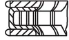 MAHLE 001 06 N1 Kolbenringsatz Kolbenringe passend für Produktbild-Vorschau 3