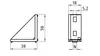 Winkel 20x40 I-Typ Nut 5 inkl. Befestigungssatz Produktbild-Vorschau 2