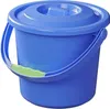 Blauer Eimer mit Deckel, 5 Liter Inhalt, 23 cm Durchmesser, Produktbild-Vorschau 2