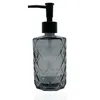 2er Set Glas Seifenspender Schwarz 330ml Pumpspender inkl. Produktbild-Vorschau 2