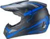 Crosshelm Helm Kinderhelm Motorradhelm Quad Shadow of Blue Produktbild-Vorschau 1
