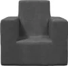 vidaXL Kindersofa Anthrazit Weich Plüsch Produktbild-Vorschau 3
