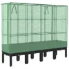 A raised garden bed with a greenhouse cover. Náhled obrázku produktu