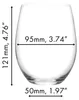Riedel The O wijnglas voor rode wijn (Cabernet/Merlot) – Productafbeelding-voorbeeld 1